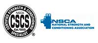 Promoción para el curso oficial de preparación al examen CSCS de NSCA